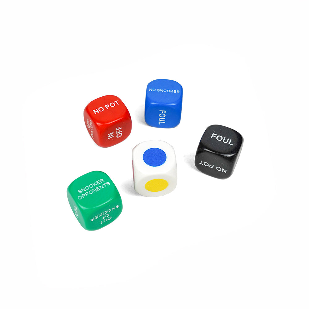 Snooker dice gift set (leather case)