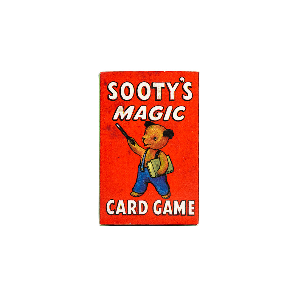 Sooty's Magic card game (red) - 1960s