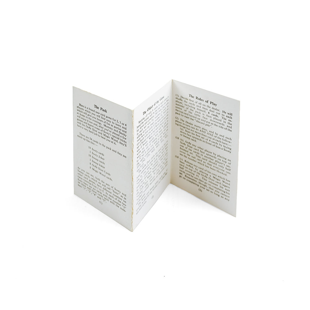 Sooty's Magic card game (red) - 1960s