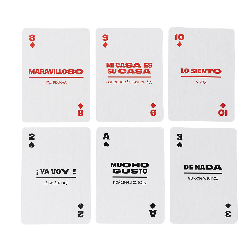Spanish - Lingo Playing Cards