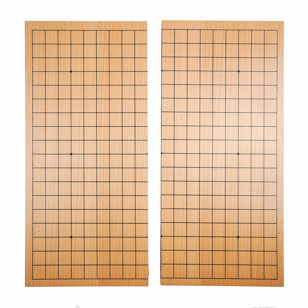 Split felted go board: beech veneer