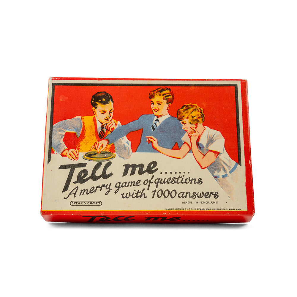 Tell Me quiz game - 1950s