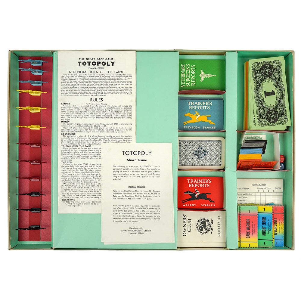 The Great Race Game: Totopoly - 1950s