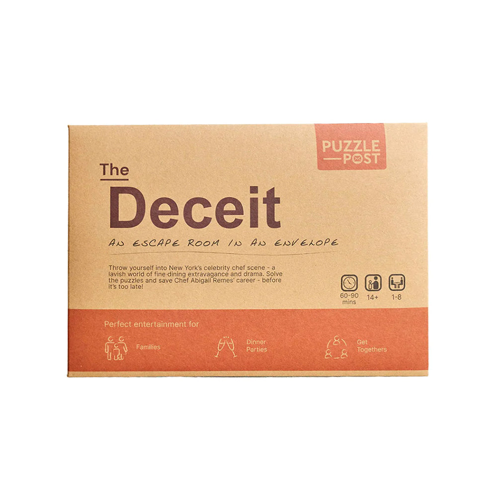 The Deceit: an escape room in an envelope