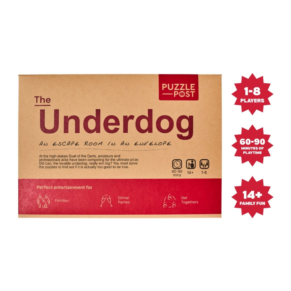 The Underdog: an escape room in an envelope