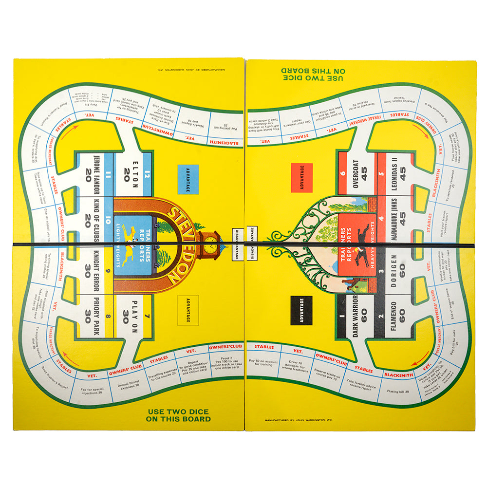 Totopoly: The Great Race Game - 1972