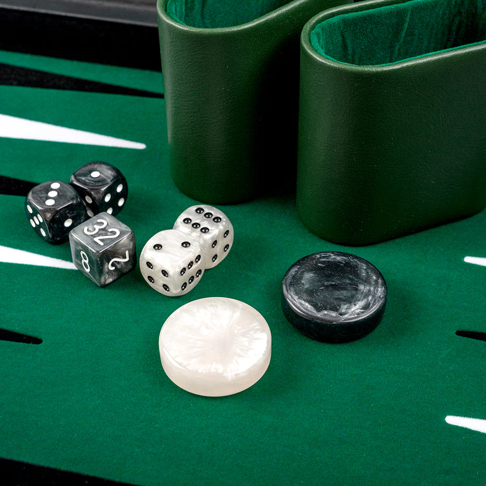 The Hague backgammon: faux leather