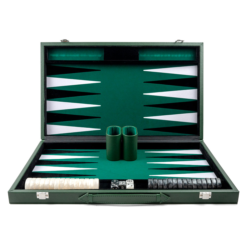 The Hague backgammon: faux leather