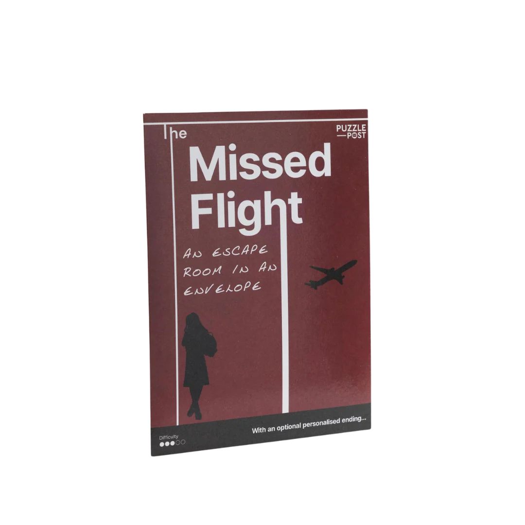 The Missed Flight: an escape room in an envelope