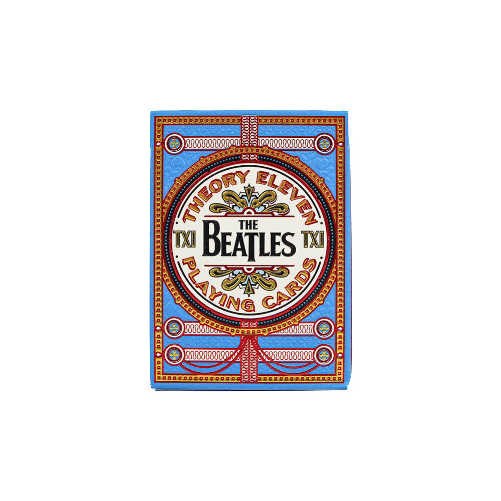 The Beatles playing cards - Blue