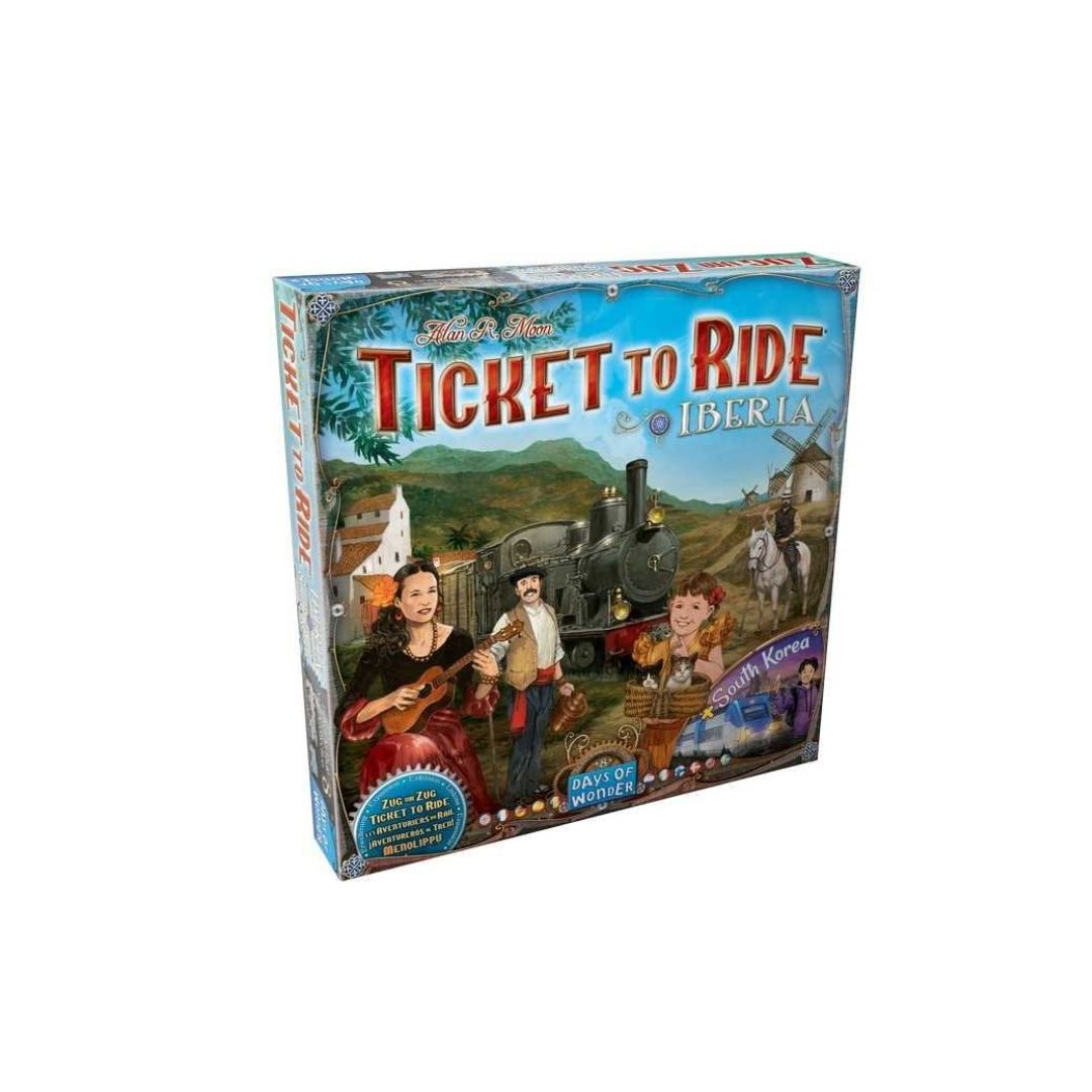Ticket To Ride Map Collection 8: Iberia & South Korea