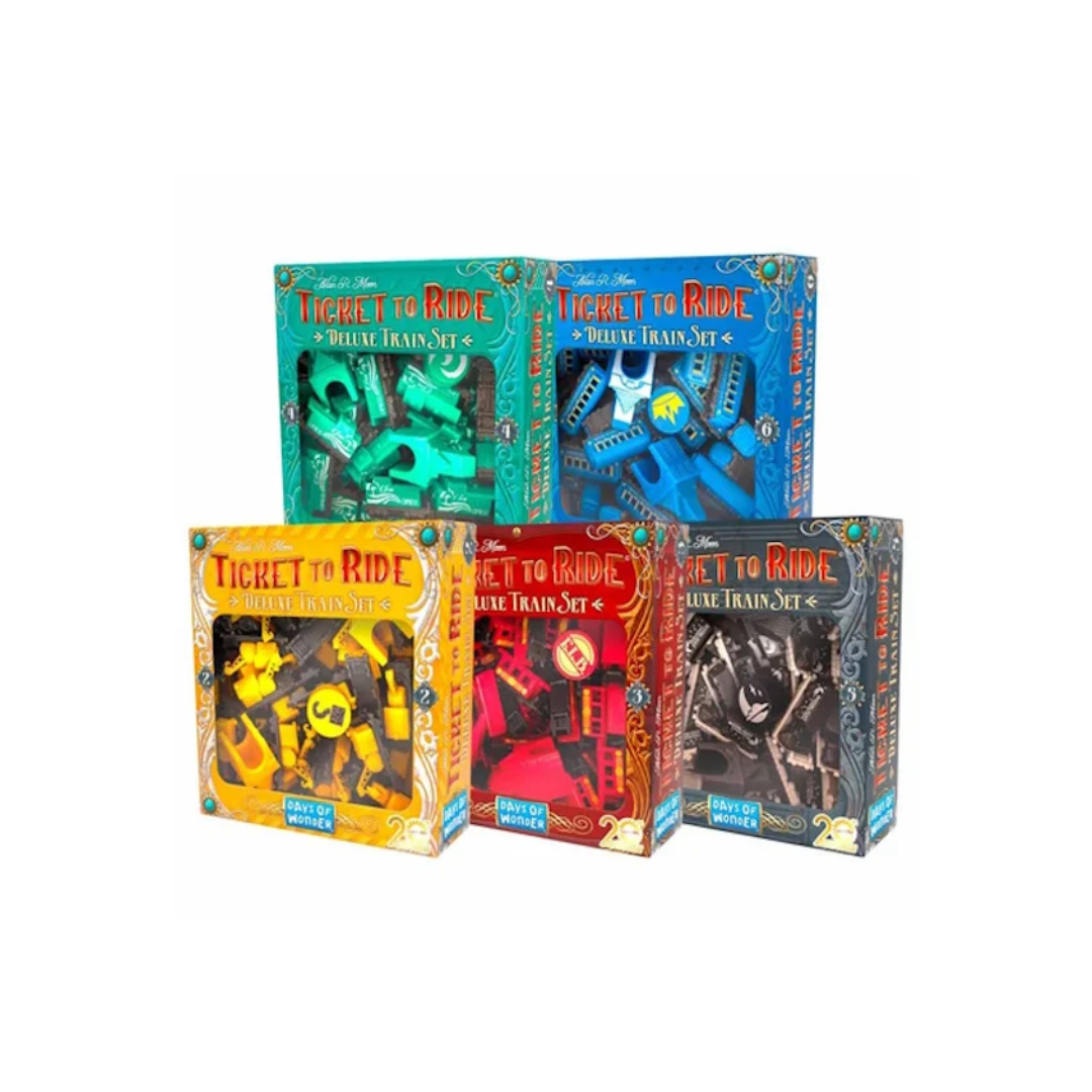 Ticket to Ride 20th Anniversary Deluxe train set