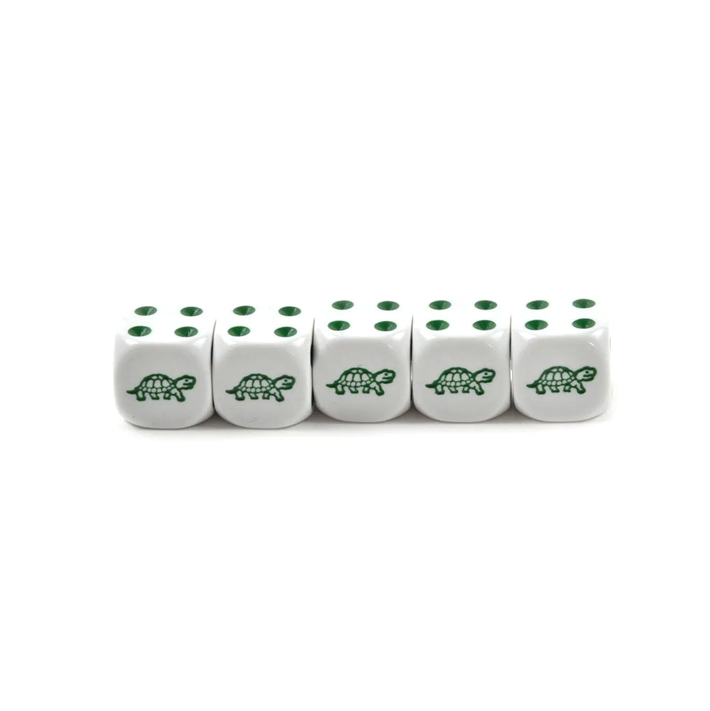 Tortoise dice set