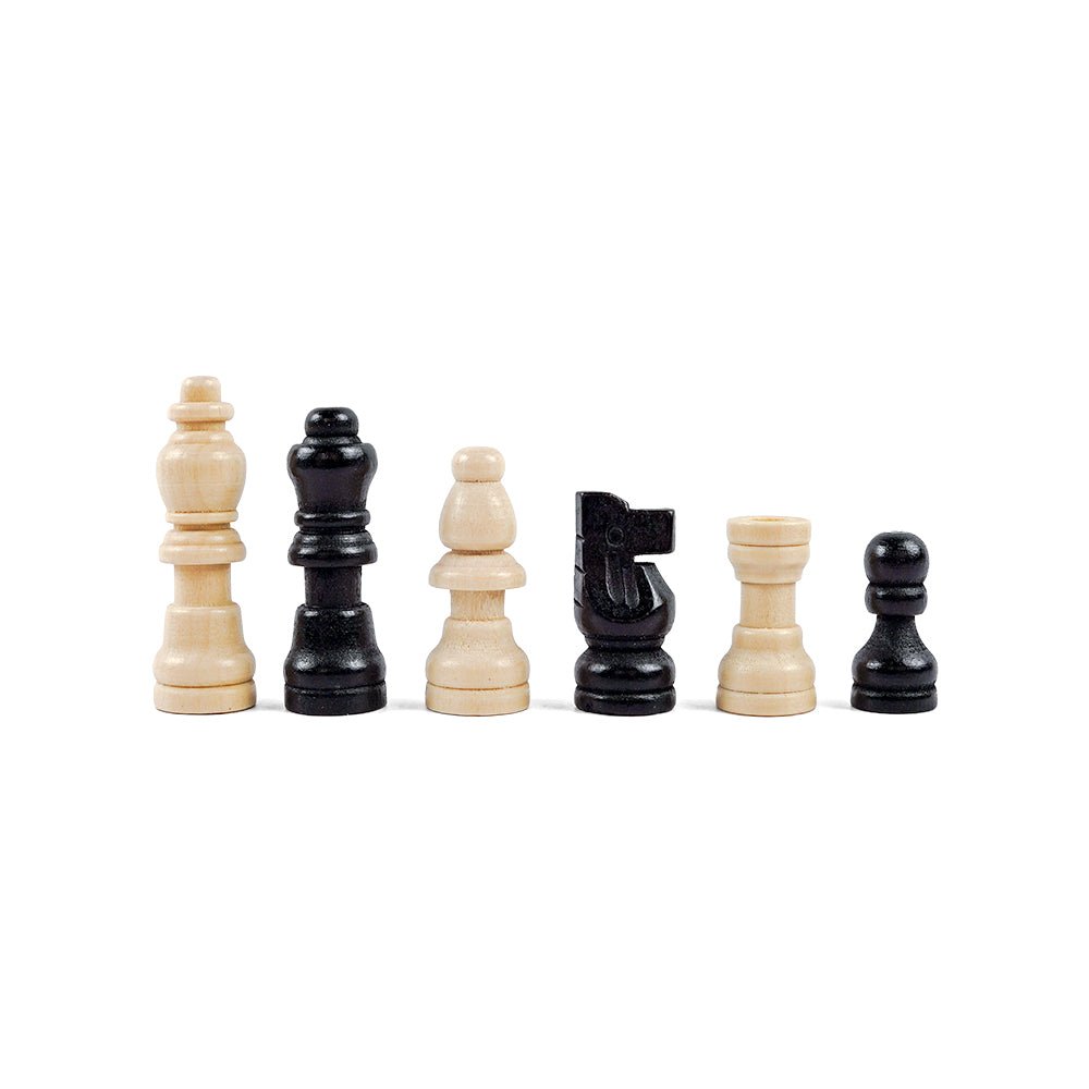 Tutorial wooden chess set