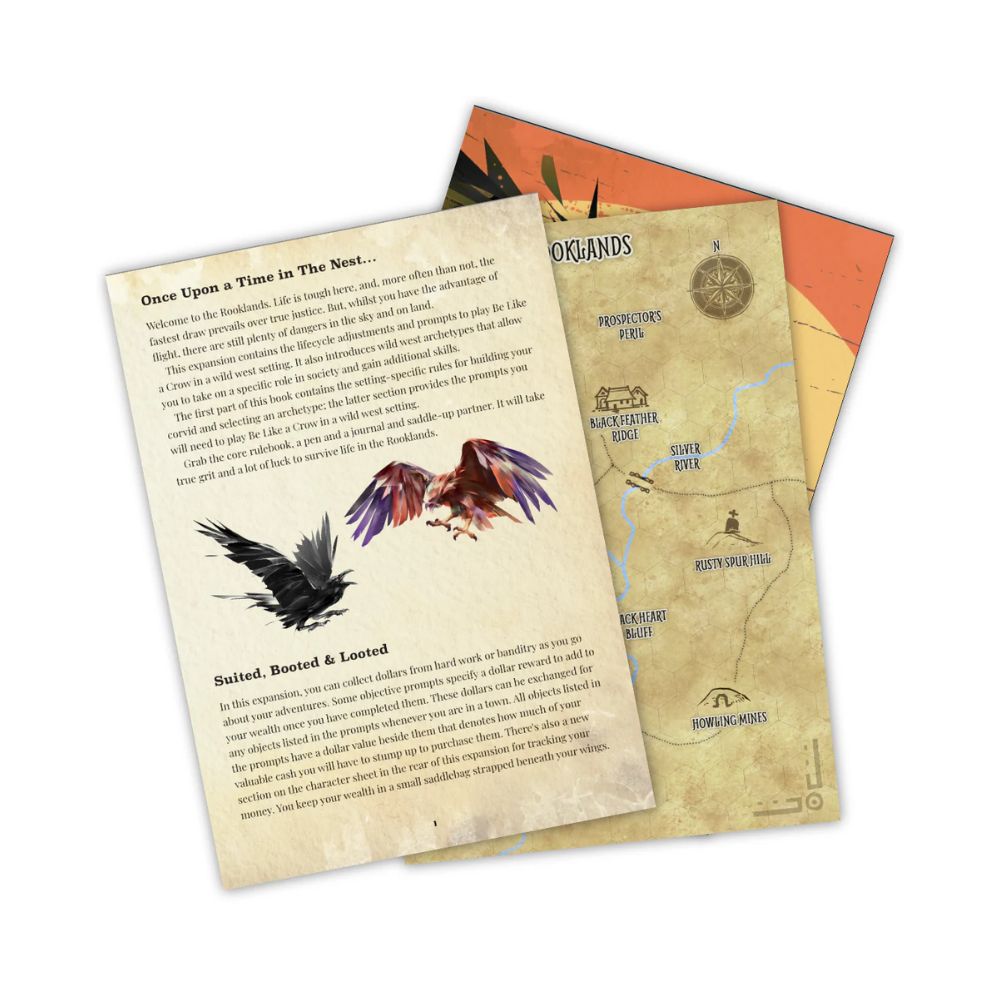 A Fistful of Feathers - a Wild West Setting for Be Like a Crow