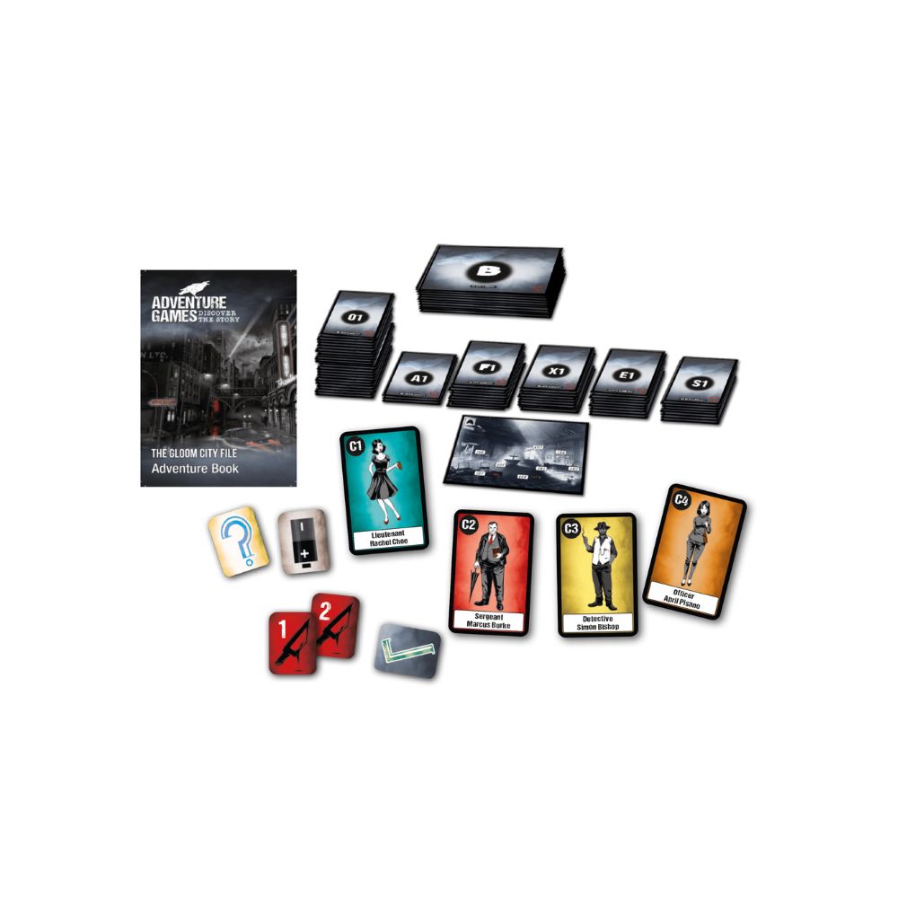 Adventure Card Game: The Gloom City File