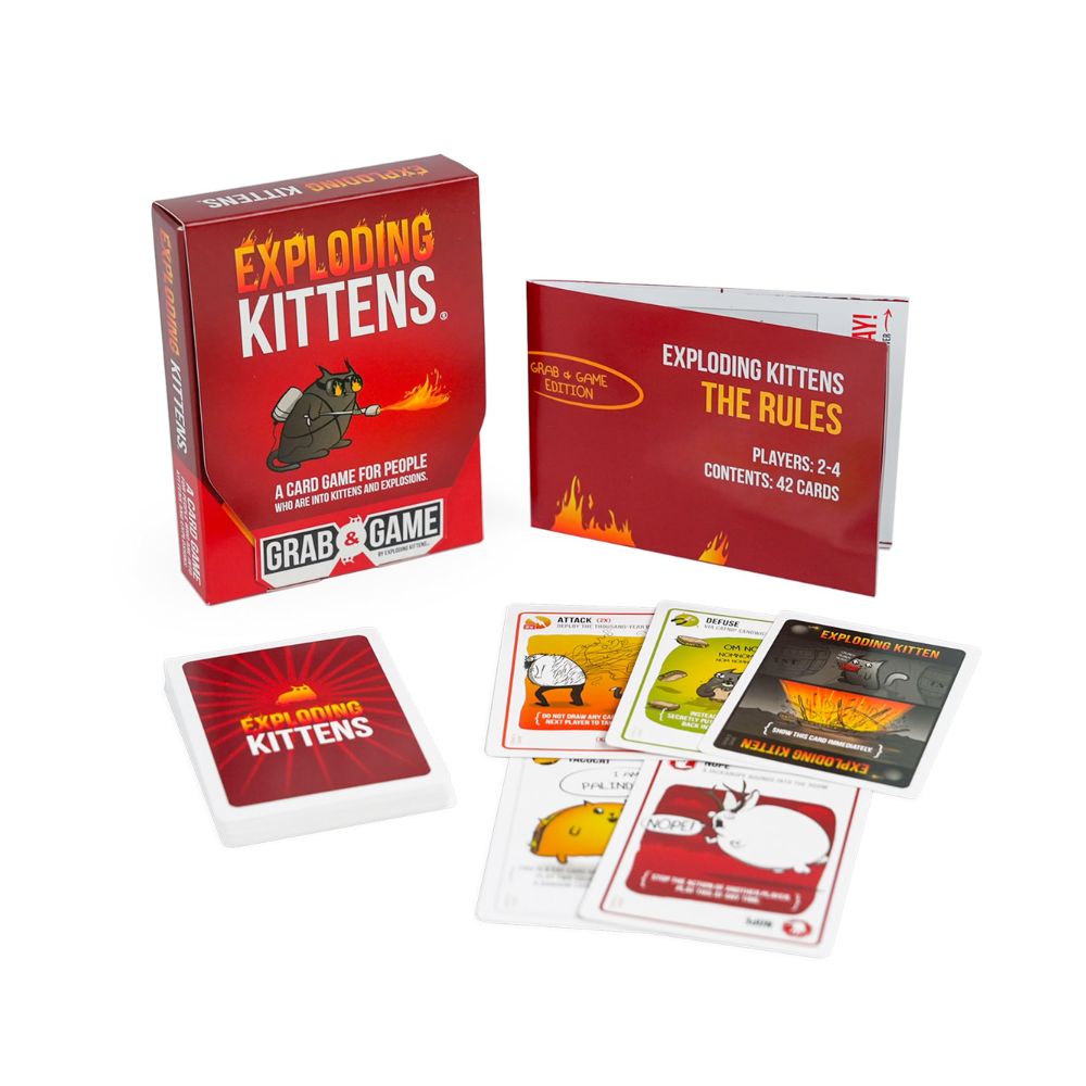 Exploding Kittens - Grab & Game