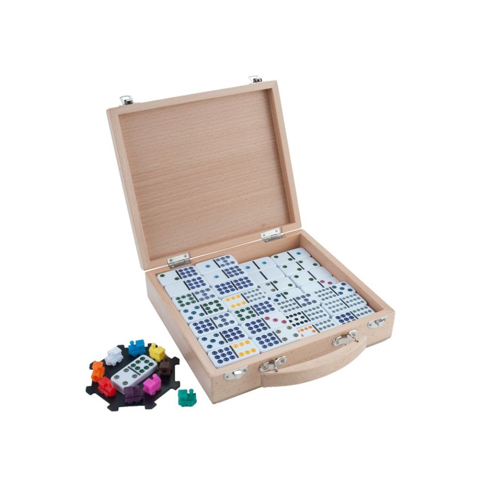 Mexican train dominoes 12x12