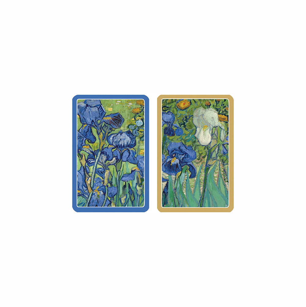 Van Gogh Iris twin deck playing cards