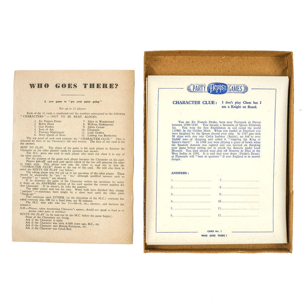 Who Goes There? - 1960s