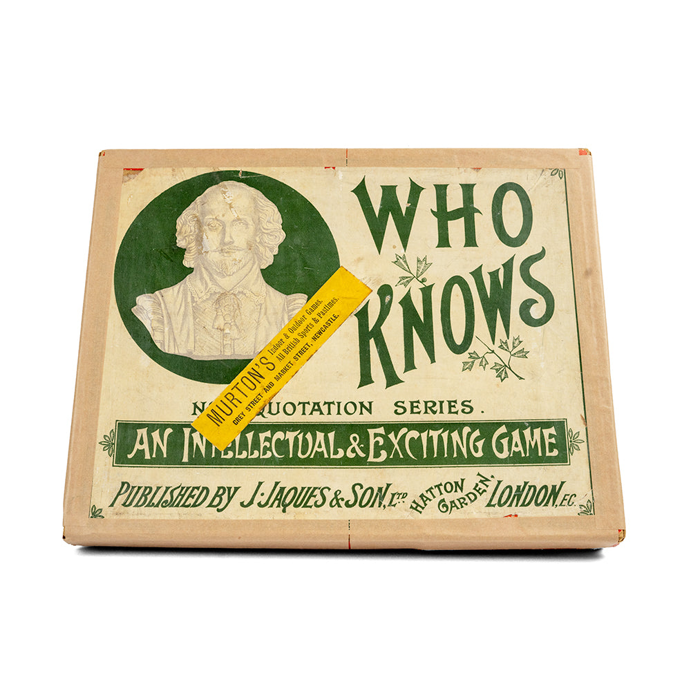 Jaques Who Knows - 1920s