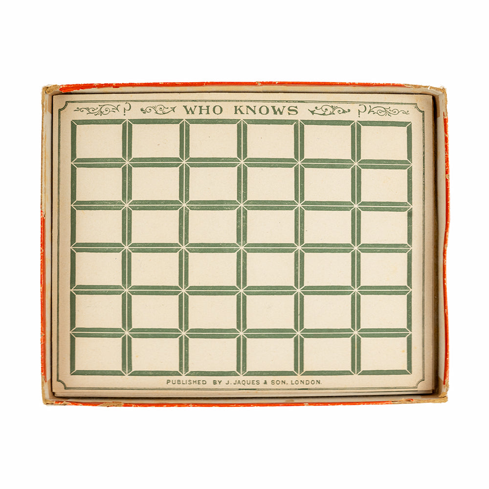 Jaques Who Knows - 1920s