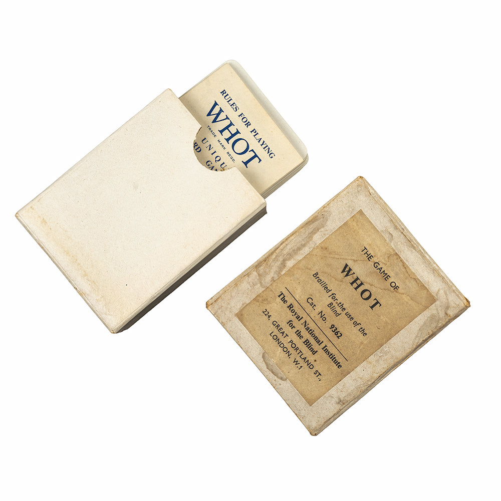 Whot? Braille edition - 1950s