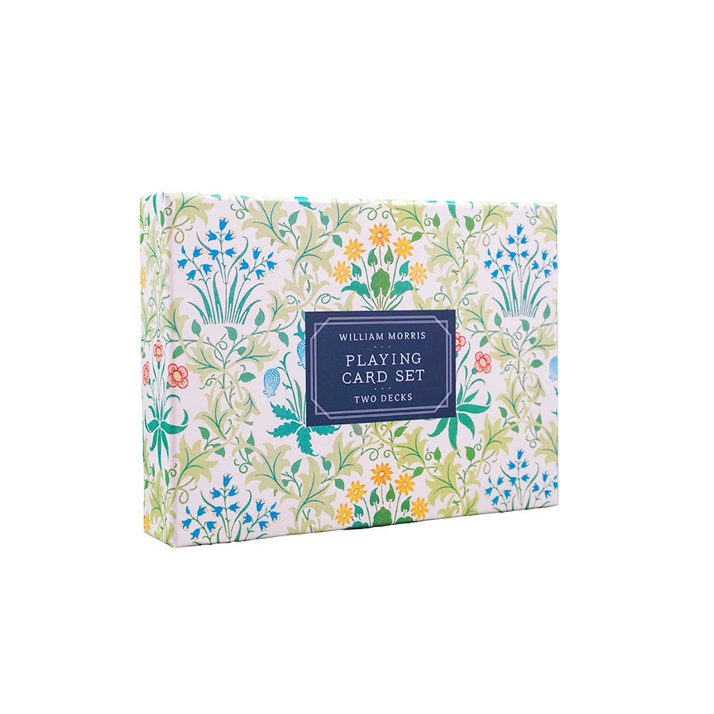 William Morris twin deck of playing cards