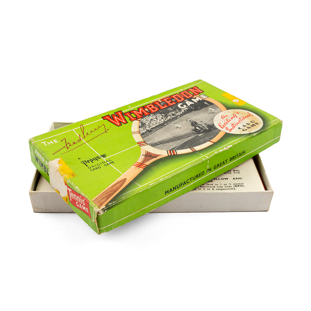 Wimbledon card game - 1960s