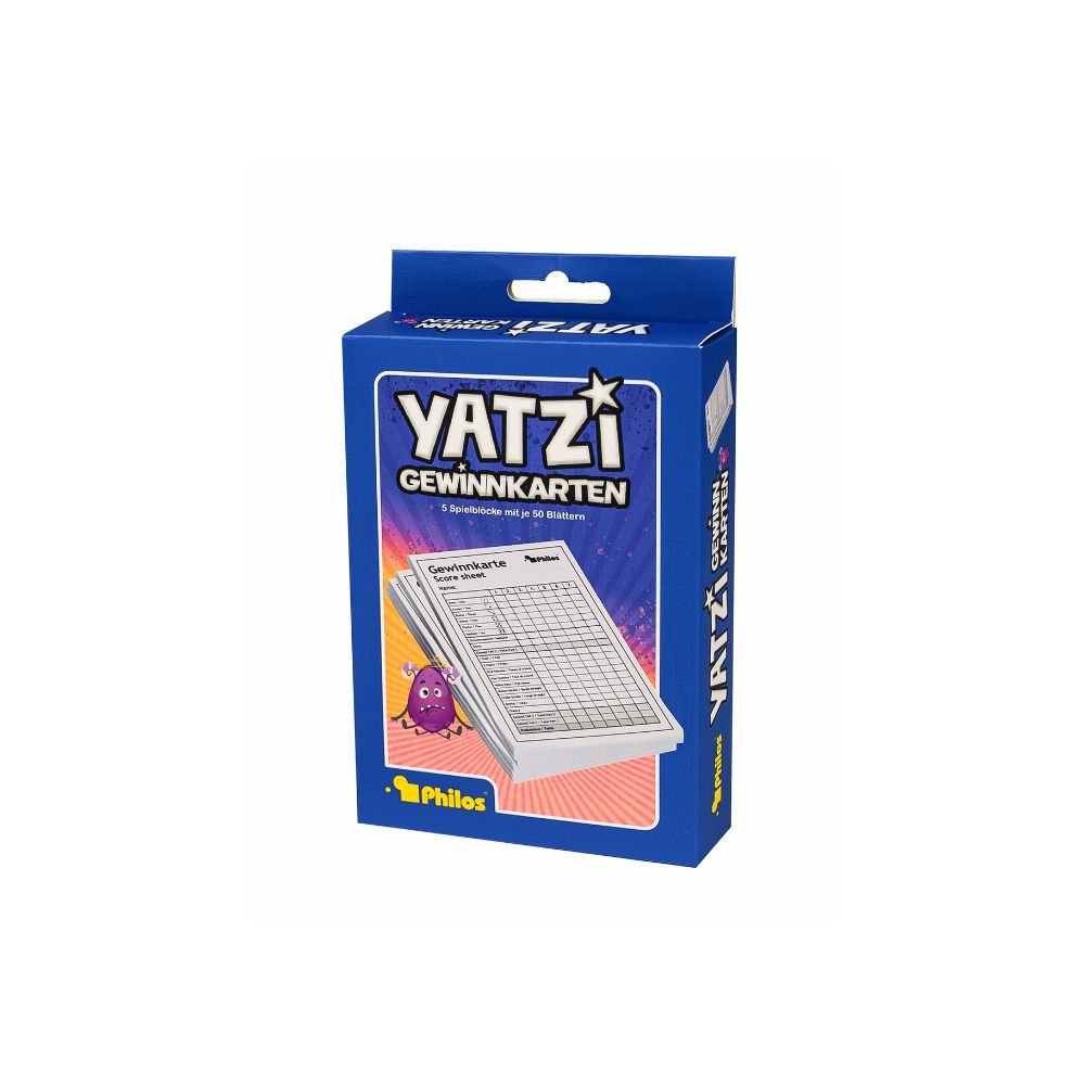 Yahzee - Score Sheets