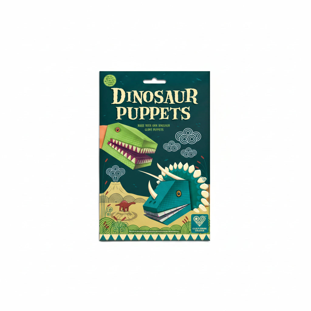 Create Your Own Dinosaur Puppets