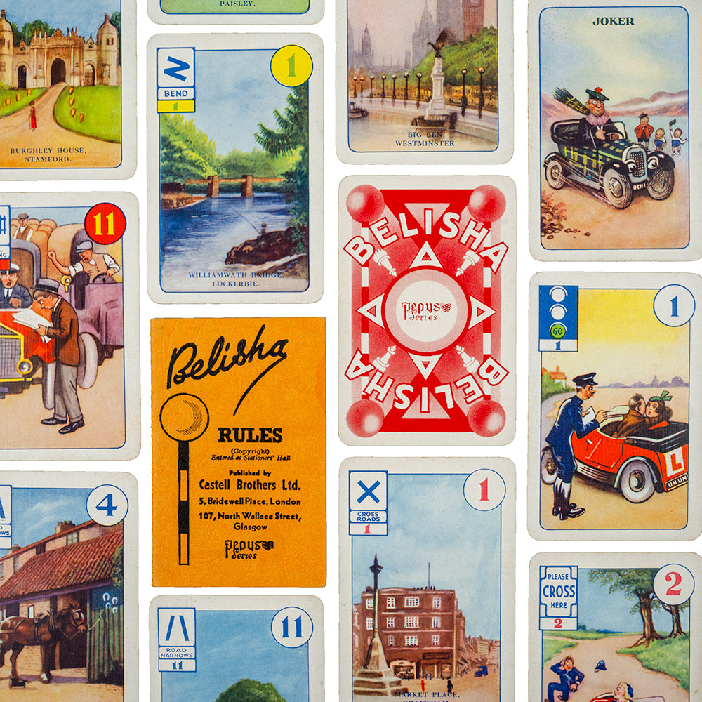 Belisha card game - 1938