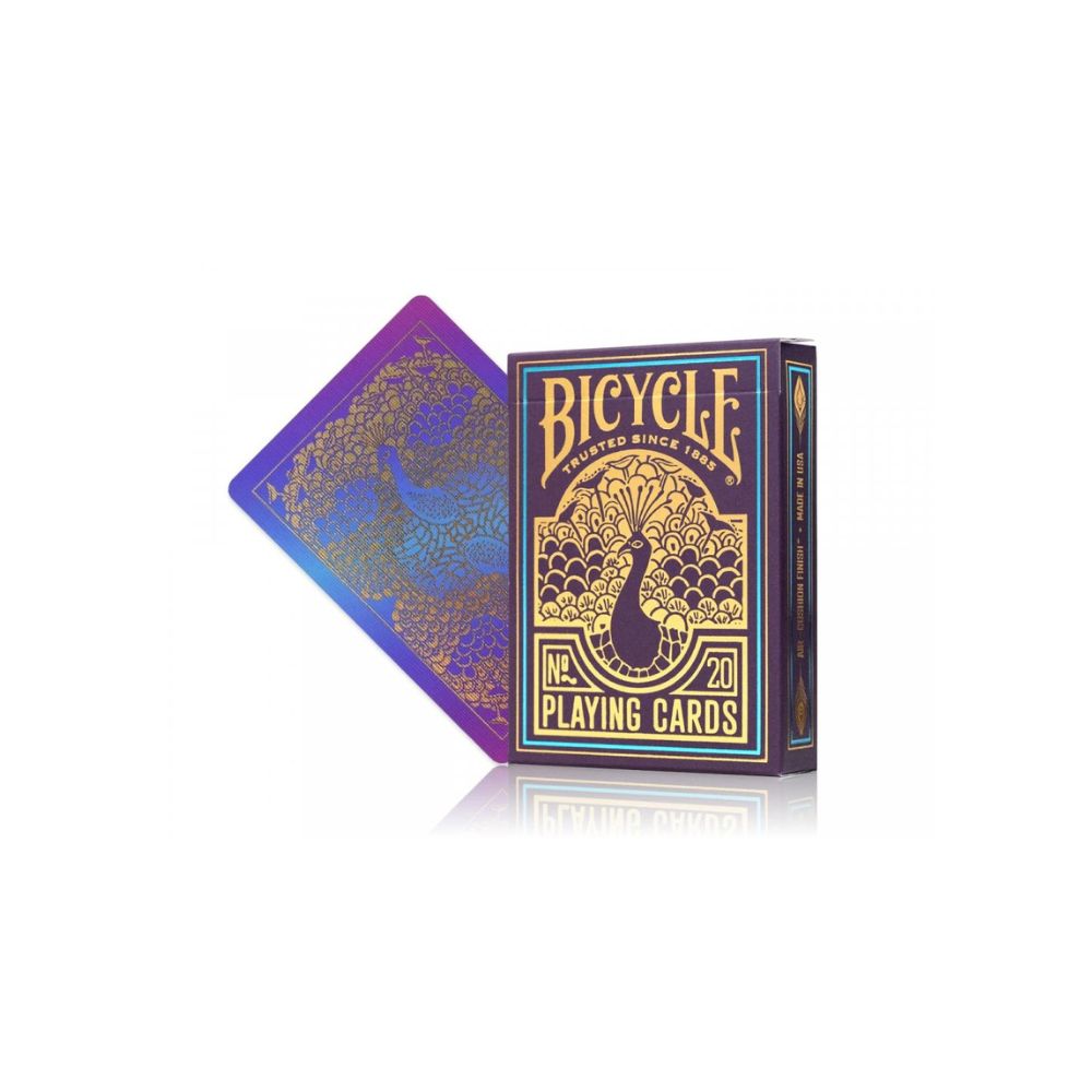 Bicycle Purple Peacock playing cards