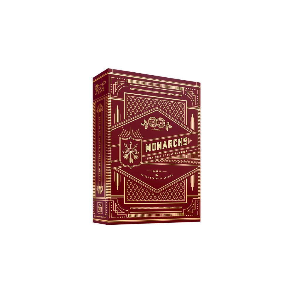 Red Monarchs playing cards