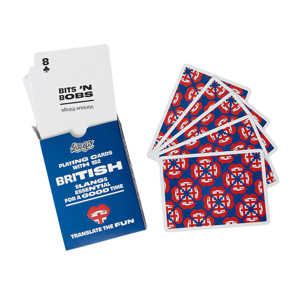 British Slang - Lingo Playing Cards