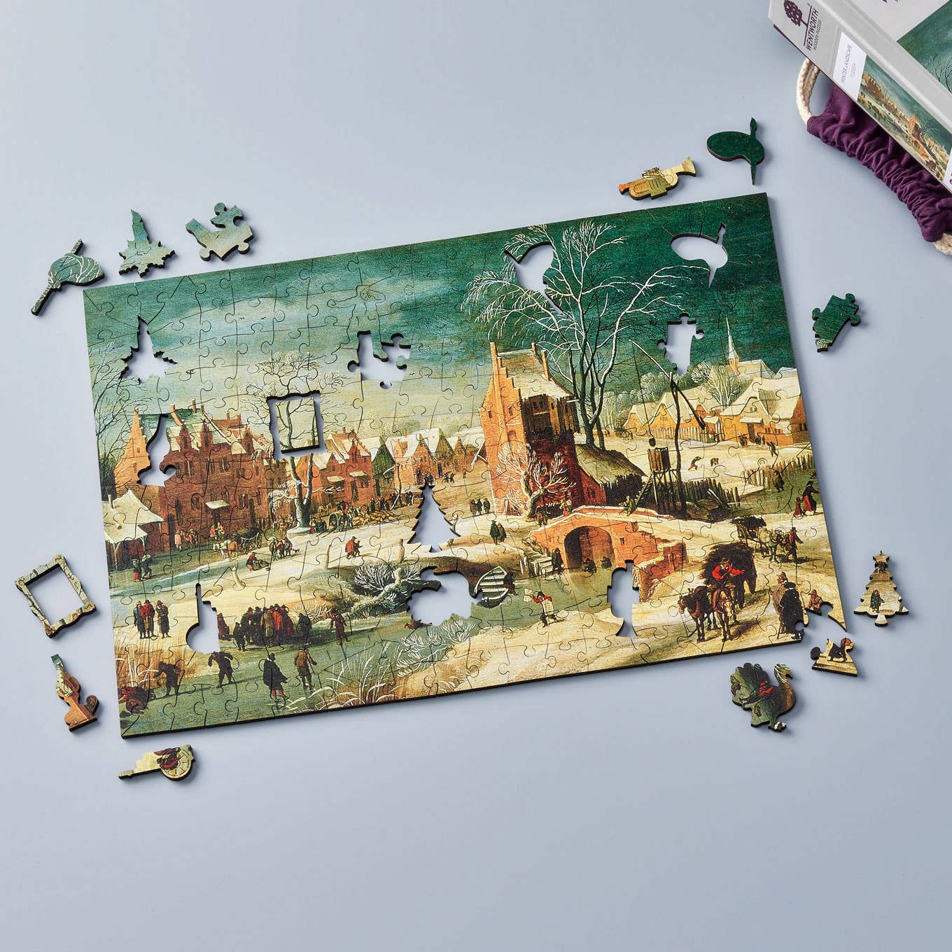 Winter Landscape: 250 pieces