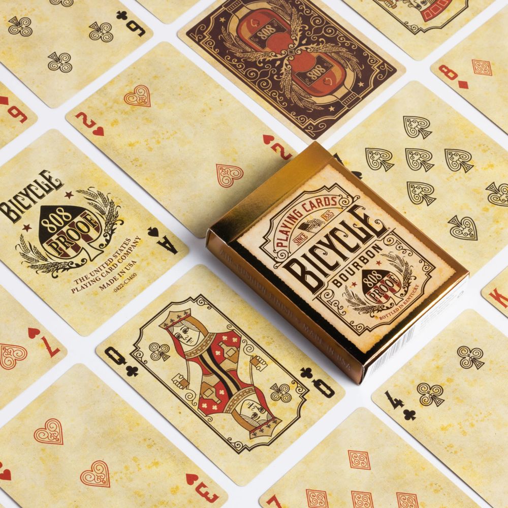 Bicycle Bourbon playing cards