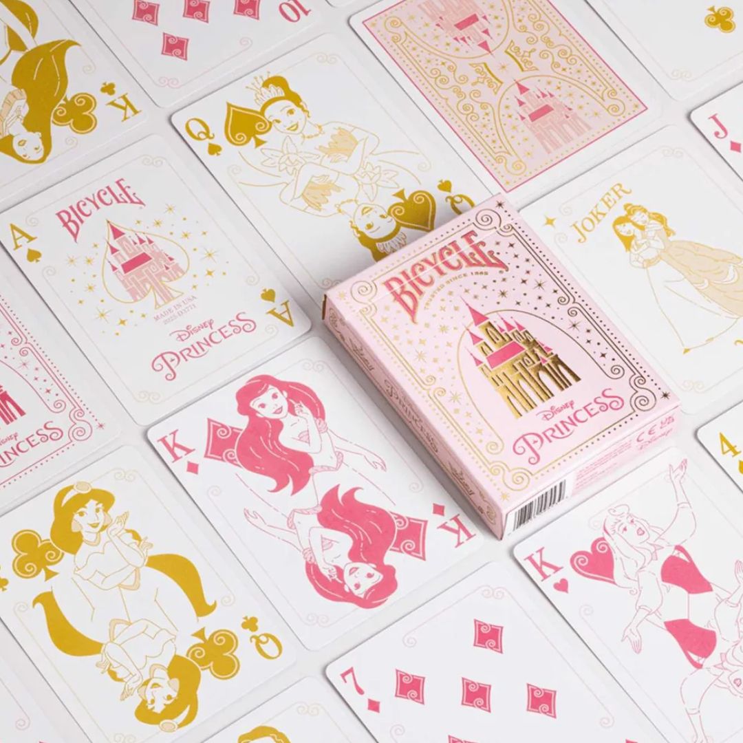 Bicycle Disney Princess Playing Cards (pink)
