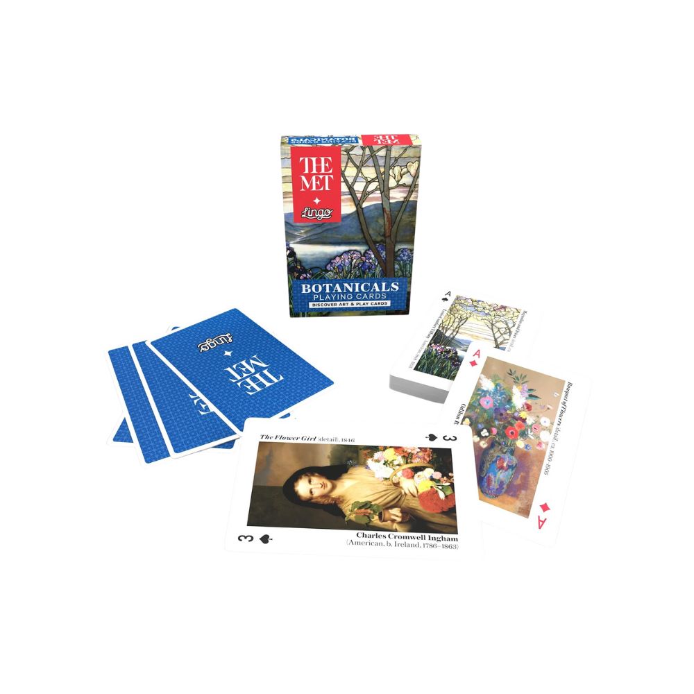 The Met x Lingo playing cards: Botanicals
