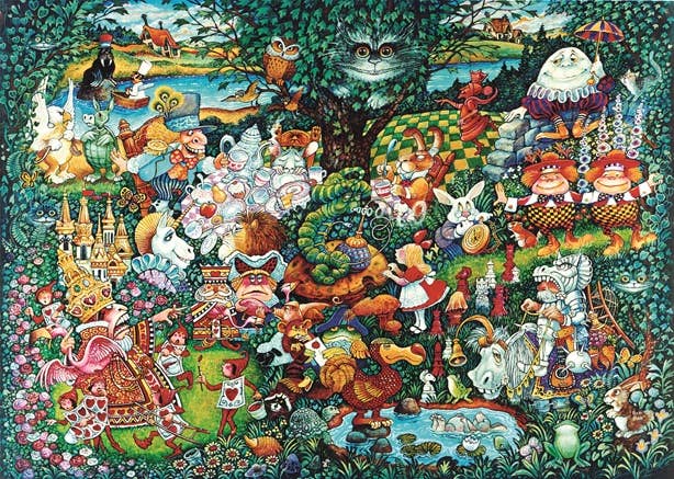 Wonderland: 40 pieces - Wentworth jigsaw puzzle