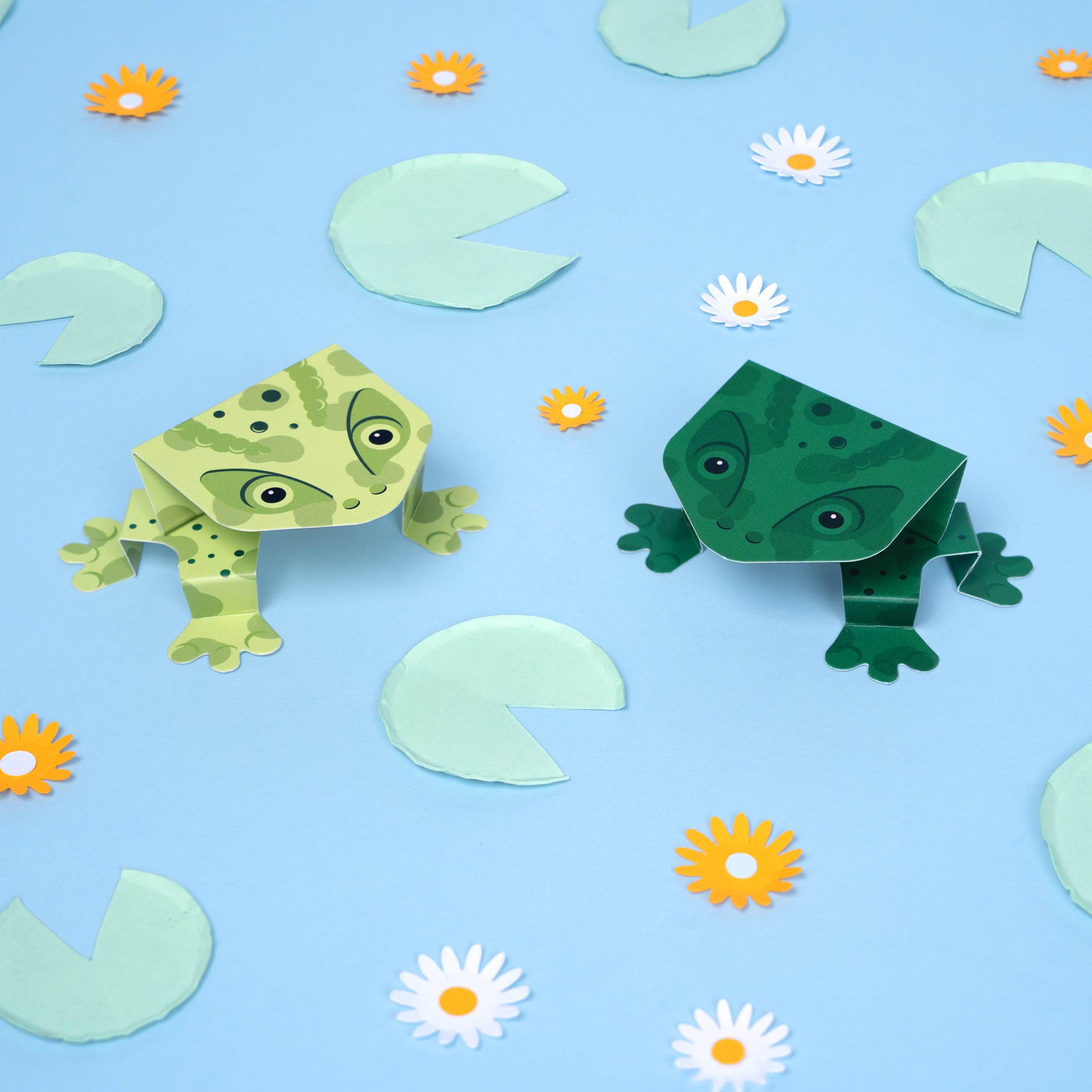 Create Your Own Jumping Frogs
