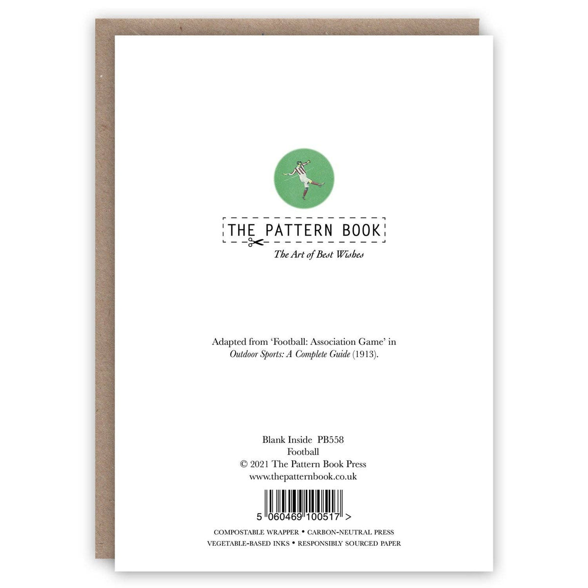 Football Association Game greeting card