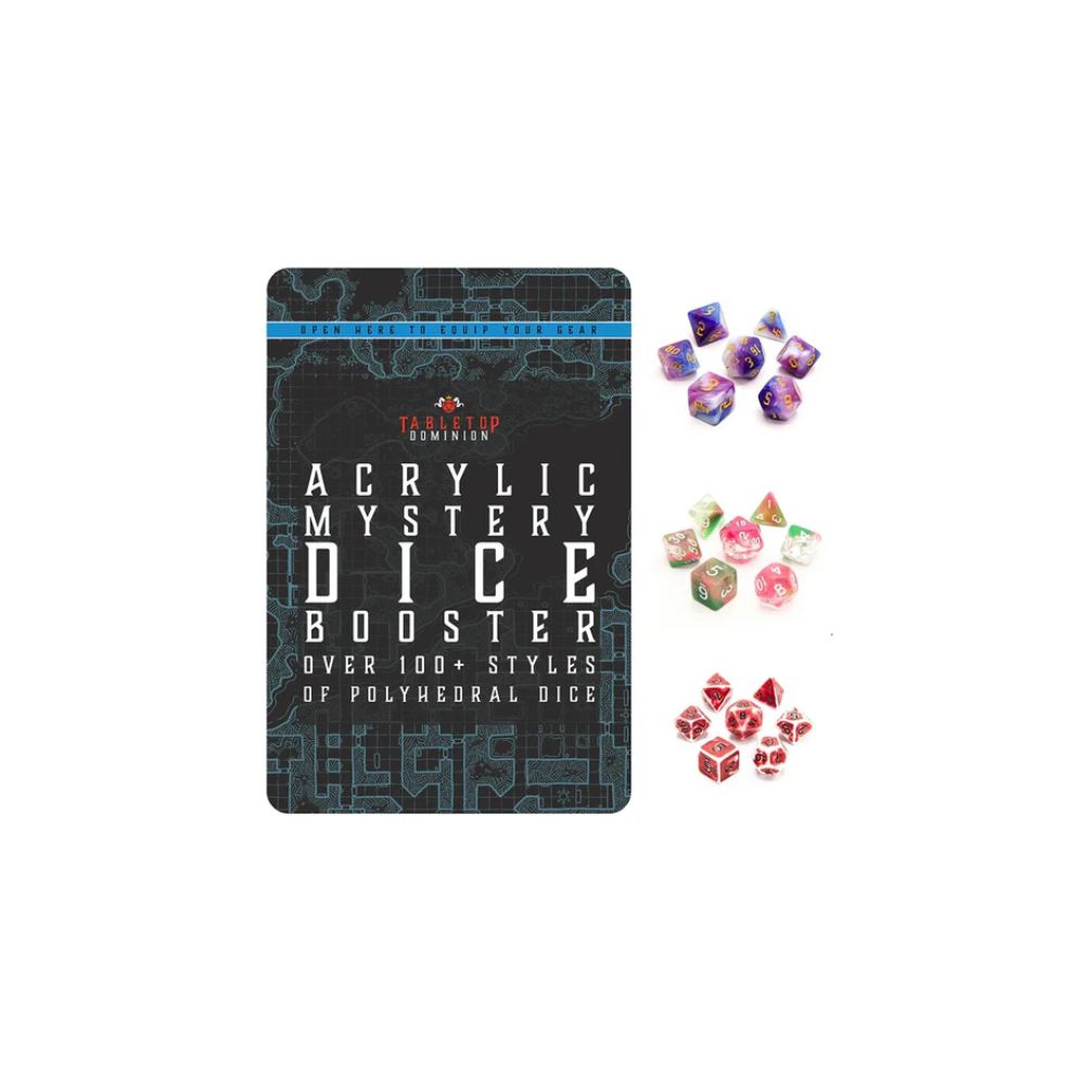 Mystery Dice | Acrylic Set | 7-Polyhedral Set