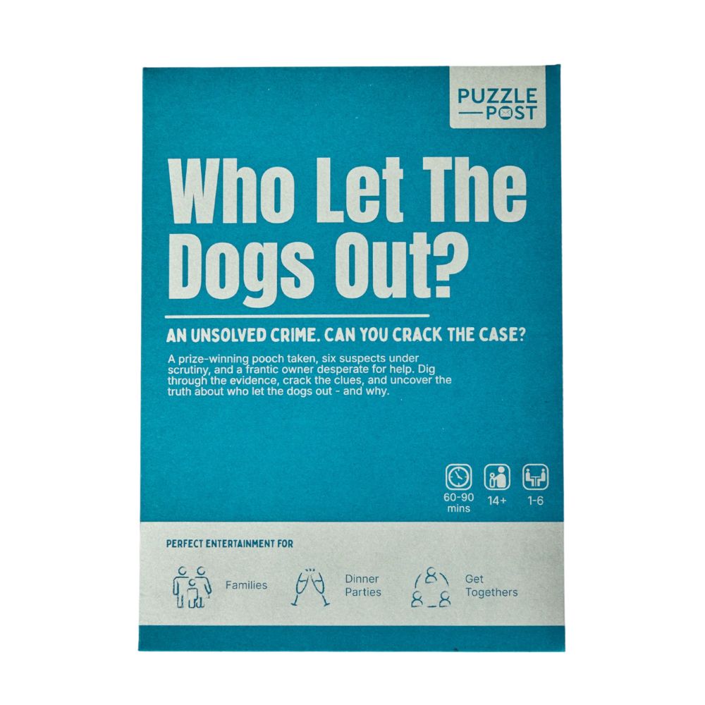 Who Let the Dogs Out?: a mystery in an envelope