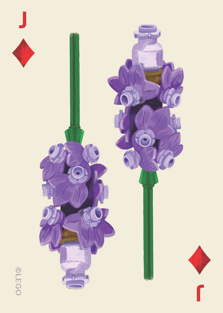 LEGO Botanical Playing Cards
