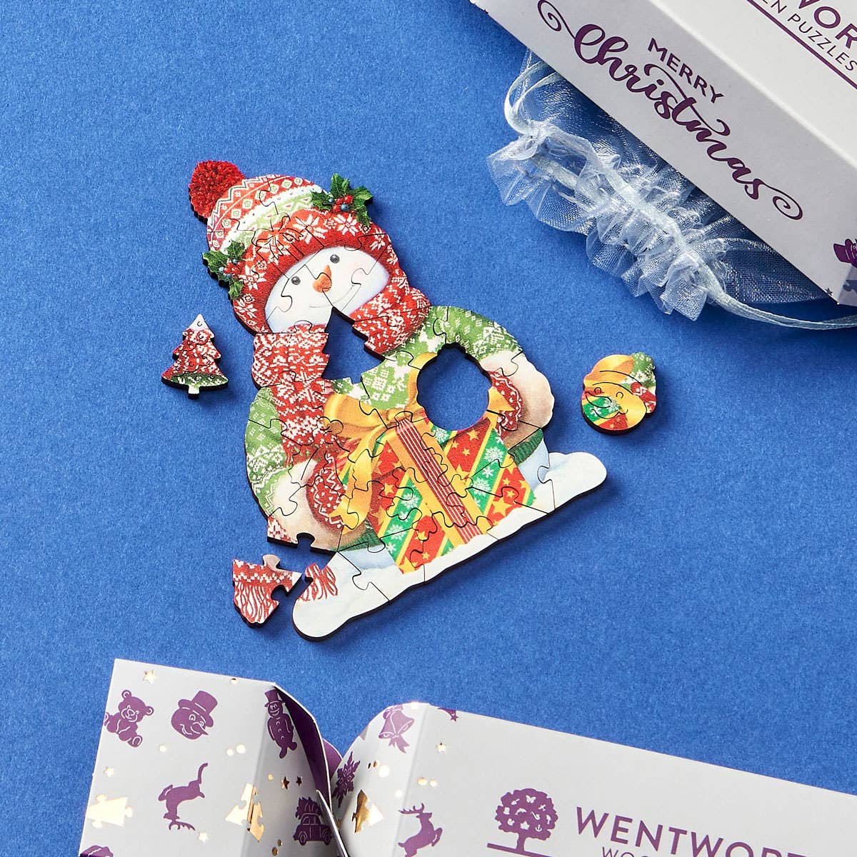 Snowman - Cracker : 32 pieces