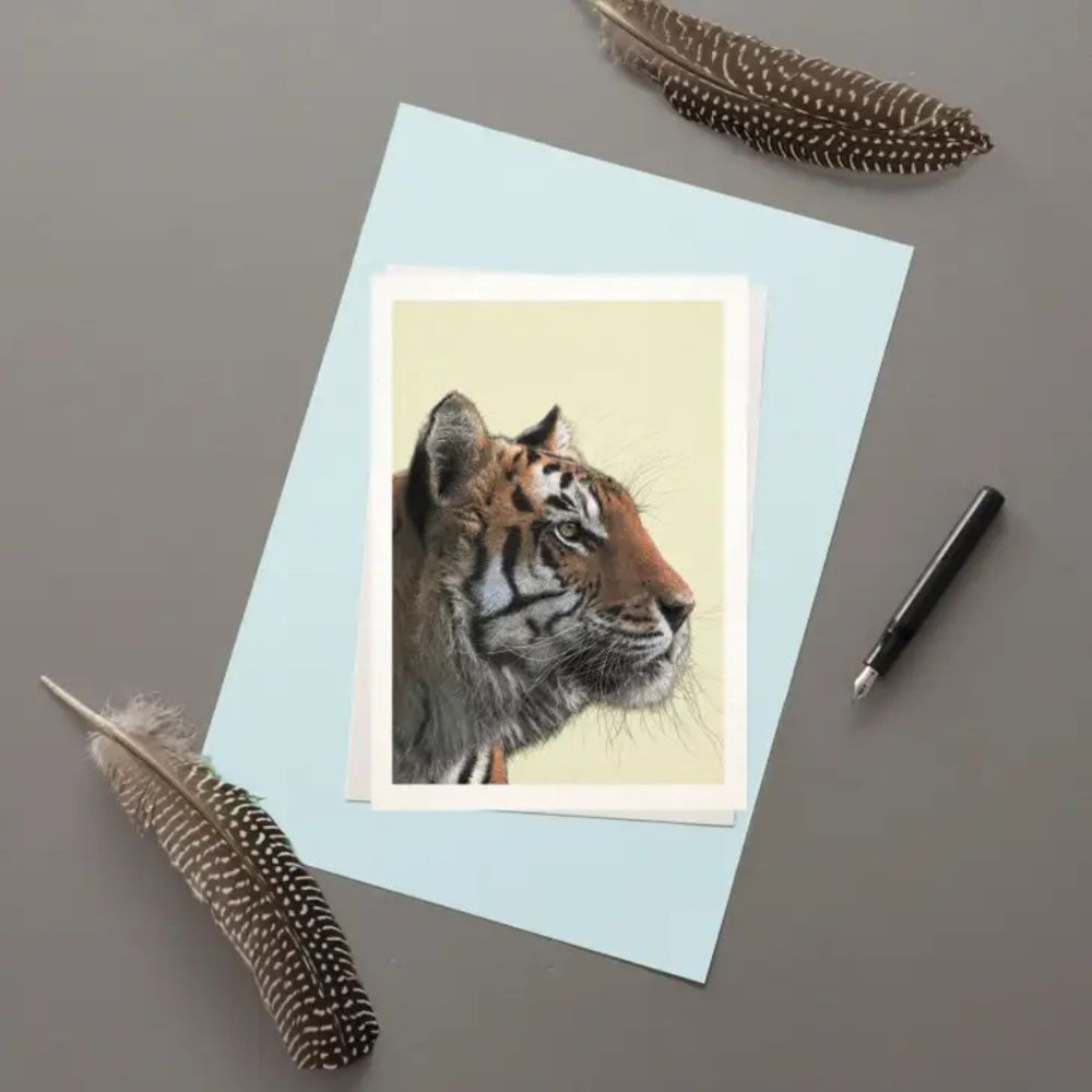 Bengal Tiger greetings card