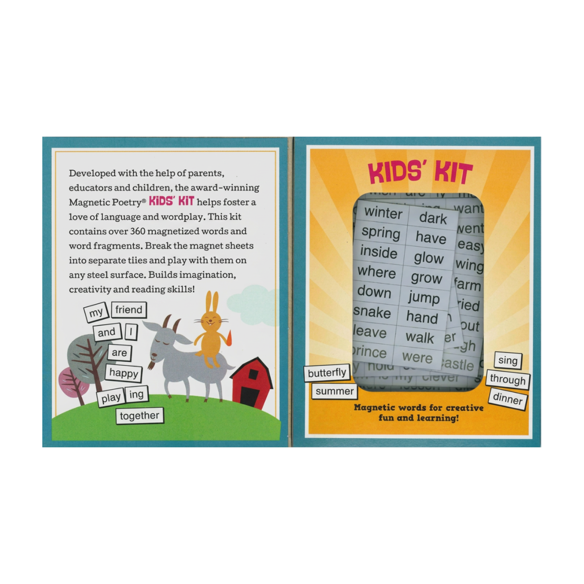 Kids Kit Magnetic Poetry