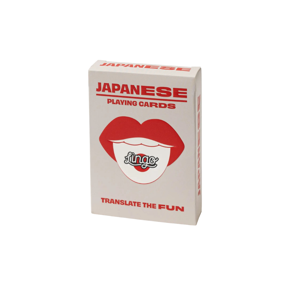 Japanese - Lingo Playing Cards