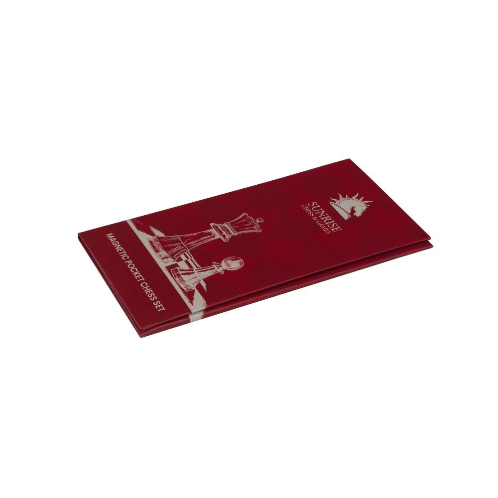 Folding pocket chess set - magnetic
